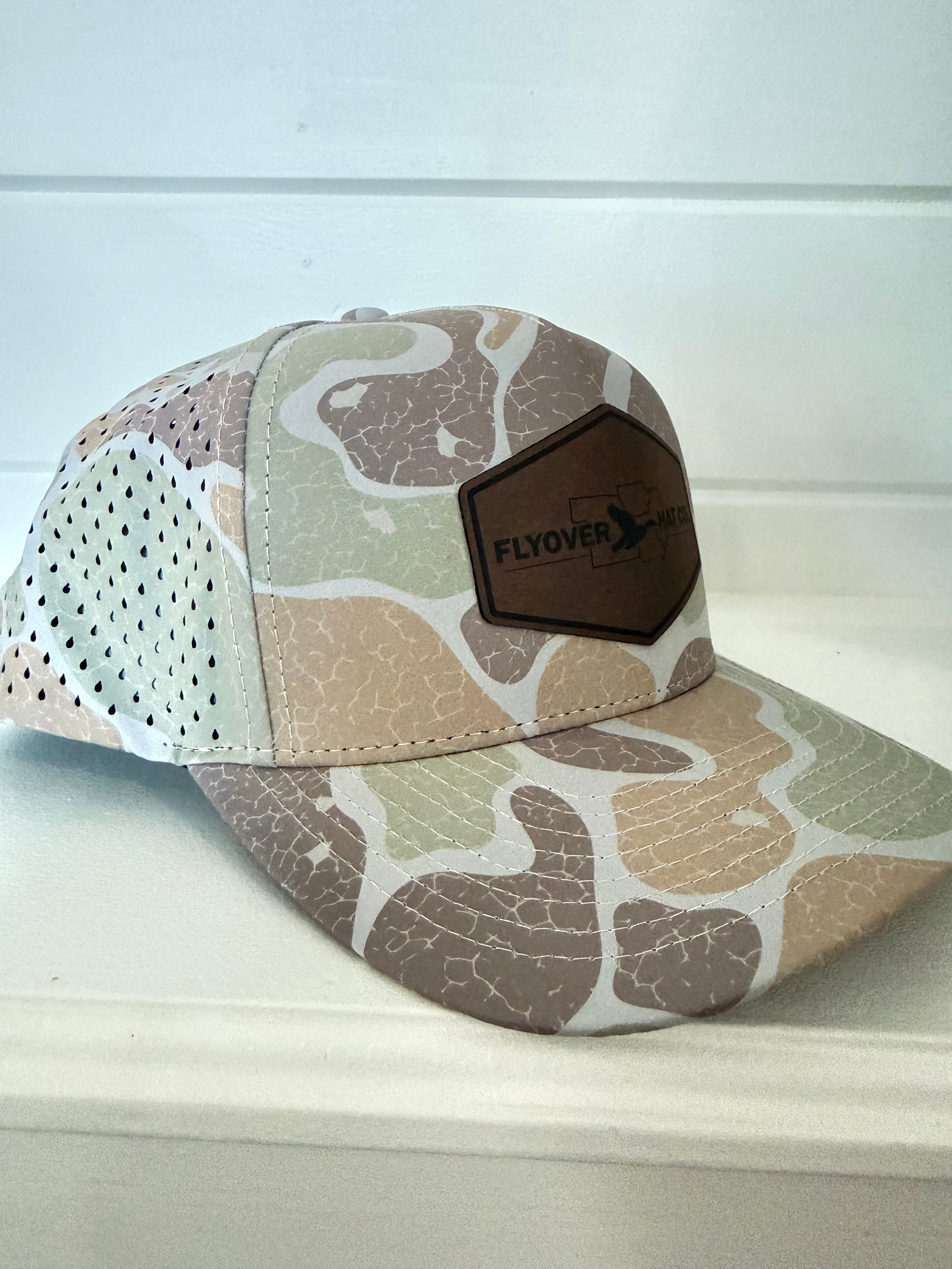Flyover Prairie Camo Performance Snapback